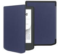 Kepuch Custer Coque pour Pocketbook Verse Lite/Pro PB634 / PB629,PU-Cuir Étui Housse - Bleu