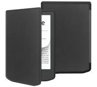 Kepuch Custer Coque pour Pocketbook Verse Lite/Pro PB634 / PB629,PU-Cuir Étui Housse - Noir