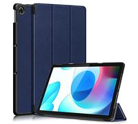 Kepuch Custer Coque pour Realme Pad 10.4",PU-Cuir Étui Housse pour Realme Pad 10.4" - Bleu