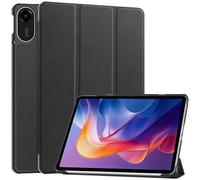 Kepuch Custer Coque pour Redmi Pad 2 11" 2025,PU-Cuir Étui Housse - Noir