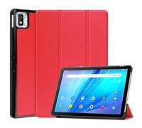 Kepuch Custer Coque pour TCL Tab 10s 10.1",PU-Cuir Étui Housse pour TCL Tab 10s 10.1" - Rouge