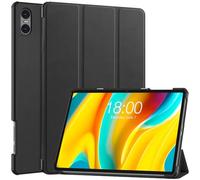 Kepuch Custer Coque pour Teclast T50 Pro,PU-Cuir Étui Housse - Noir