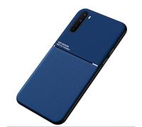 Kepuch Mowen Coque Housse Étui Plaque de Métal Intégrée pour Oneplus Nord - Bleu