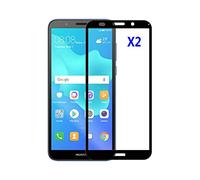 Kepuch Paquet de 2 Verre Trempé Protecteur d'écran pour Huawei Y5 2018/Y5 Prime 2018/Honor 7S