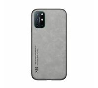 Kepuch Silklike Coque pour Oneplus 8T - Case Housse Étui Plaque de Métal Intégrée pour Oneplus 8T - Gris