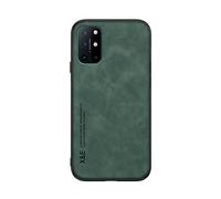 Kepuch Silklike Coque pour Oneplus 8T - Case Housse Étui Plaque de Métal Intégrée pour Oneplus 8T - Vert