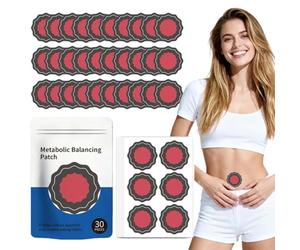 KEPYATI 30 Pièces Patch Amincissant Ventre, Brûleur De Graisses Abdominales, Pour La Brûlure De Graisse, Ingrédients Naturels À Base De Plantes, Adaptés À Tous Les Types De Constitution