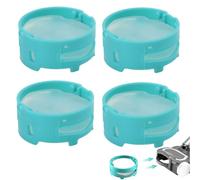KEPYATI 4 pièces Cartouches Anti-odeurs pour Shark Aspirateurs, pour Shark Purificateur Air pour Aspirateur HZ3002/IZ862H/IZ562H/AZ3002, Saveur Originale, Frais et Propres pour la Maison