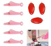 KEPYATI 5 Pcs Enfile Aiguilles,Enfile Aiguille Pour Machine À Coudre,Enfile Aiguilles En Plastique Pour Couture,Plastique Diy Enfile Fil,Fil Enfile Aiguille À Coudre,Pour Couture,Fil Enfile-Aiguille À
