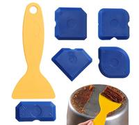 KEPYATI Lot de 6 pièces pour le lissage des joints - Joints parfaits grâce à des bords très droits - Boutons spéciaux pour un levage facile - Idéal pour les mastics tels que l'acrylique, silicone