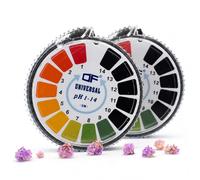 KEPYATI Rouleau De Bandelettes De Test De Ph Universel - Valeur Du Ph - Plage Complète 0-14 - 2 Rouleaux - 16,4 Pi/Rouleau