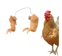 KEQAR 1 Paire de Bras de Poulet Combat Drôles - Jouet Malicieux pour Poulets - Cadeau Amusant et Original