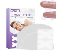 KEQAR 120 Pièces Premium Mouth Tape pour Dormir, Patch Anti-Ronflement et Scotch Bouche, Aide à Réduire le Ronflement et à Développer l'Habitude de Respirer par le Nez