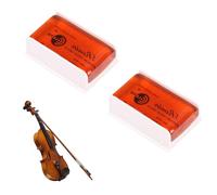KEQAR 2 Pcs Colophane pour Archet, Compatible avec Violon, Alto et Violoncelle