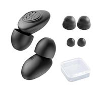 KEQAR Bouchon D'oreille:Bouchons d'oreilles 37dB réduction de bruit, hypoallergéniques ergonomiques antidérapants à tige courte pour dormeurs latéraux & travail