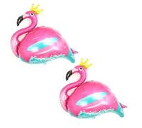 KEQAR XXL Ballons Flamant Rose, 2 Pièces Flamingo pour Mariage Anniversaire Fête Décoration, Cadeau Surprise pour Petite Amie