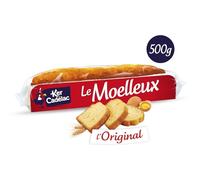 KER CADELAC - Gâteau Moelleux Quatre-Quarts, Texture Fondante et Saveur Authentique (500g) - Le lot de 4