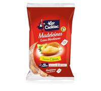 KER CADELAC - Madeleine Extra Moelleuse au Citron, Saveur Fraîche et Gourmande (Sachet 600g) - Le Lot De 3