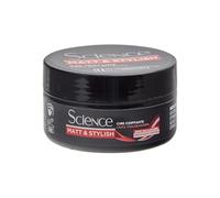 KERA - Cire coiffante Effet Mat Et Naturel LCS SCIENCE | Finition onctueuse et tenue durable | Idéale pour un style naturel | le pot de 75mL | LOT DE 3