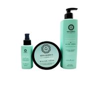 Kera Queen's Trio Aloe Vera et Kératine Shampoing 500ml + Masque 500ml + Sérum 100ml