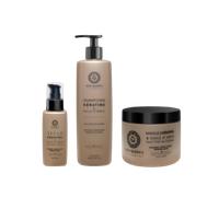 Kera Queen's - Trio Huile D’Amla et Kératine - Shampoing 500ml + Masque 500ml + Sérum 100ml
