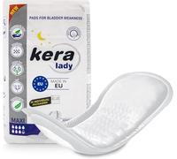 KERA® serviette incontinence femme - MAXI serviette fuite urinaire femme absorbantes pour fuites urinaires modérées à sévères - protection incontinence femme pour la nuit - 48 pièces