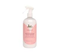 KeraCare Eau de coco - 473,6 g - Spray rafraîchissant léger pour cheveux - Hydratant et hydratant - avec de l'huile de ricin noire de Jamaïque et de l'huile de noix de coco