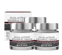 Keraerase Dual-Action Renewal Cream,Skin Treatment Cream,Black and White Rice Soothing Repair Creams,Natural Body Serum,Effectively Reduces Skin Imperfections,Suitable for All Skins Types (3)