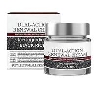 Keraerase Dual-Action Renewal Cream,Skin Treatment Cream,Black and White Rice Soothing Repair Creams,Natural Body Serum,Effectively Reduces Skin Imperfections,Suitable for All Skins Types (1)