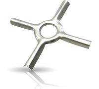 Kerafactum Fixation Cuisinière à Gaz - Étoile et Croix de Table de Cuisson - Réductrice pour Réchaud de Camping - Dessous de Plat pour Casserole