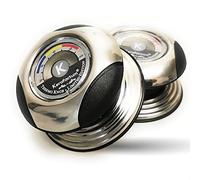 Kerafactum Lot de 2 poignées de rechange pour couvercle de casserole - Avec thermomètre thermique - Poignée de rechange universelle pour couvercle de casserole et casseroles