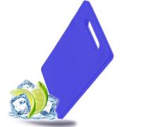 Kerafactum Planche à découper Barbrett avec poignée - Planche à découper - Planche à découper - Planche à découper - Planche à découper - Planche à découper - Bleu - 25 x 15 x 1 cm - En plastique -