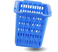 Kerafactum Porte-Couverts Séchoir à Couverts Avec Bac d'Égouttement - Récipient Pour Lave-Vaisselle - Panier à Couverts Bleu