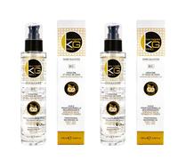 KERAGOLD PRO - Huile Nourrissante Gamme BC - Lot de 2 × 100ml - Kératine & Huile de Coco - Nutrition Intense, Douceur & Brillance