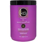 KERAGOLD PRO Masque pour Cheveux Secs/Rebelles/Difficiles à Lisser à la Keratine/Protéines de Soie, 1000 ml