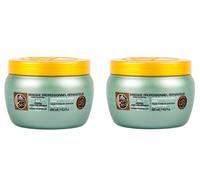 KERAGOLD PRO - Masque Sans Sulfates Gamme AC - Lot de 2 × 500ml - Kératine & Acide Hyaluronique - Hydratation Intense, Réparation & Douceur