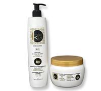 KERAGOLD PRO - Pack Duo Gamme BC - Shampoing 500ml + Masque 500ml - Kératine & Huile de Coco - Nutrition, Réparation & Douceur - Sans Sulfates