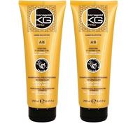 KERAGOLD PRO Shampoing sans Sulfates à la Keratine & Extrait d'Ail, 250 ml (Lot de 2)