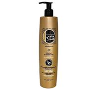 KERAGOLD PRO - Shampoing Sans Sulfates Gamme AB - Kératine & Extrait d’Ail - Format 1L - Force, Croissance & Anti-Casse