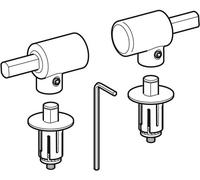 Keramag - Charnières flux emparejamiento Siège Toilettes 575950