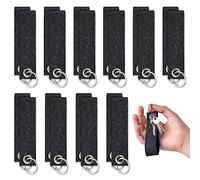 KERANEET Lot de 20 porte-clés en feutre - Pour bricolage, décoration, artisanat, sacs, voiture, bricolage, b, L