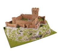 Keranova Château d'Atalaya (Villena), Miniature de bâtiment historique, 38 x 25 x 15 cm, Multicolore, Adolescent