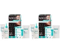 KERANOVE - Coloration Permanente Dermo-Capillaire Sans Ammoniaque - Odeur douce - Kératine végétale et Prébiotiques - 5.15 Chocolat Glacé (Lot de 2)