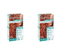 KERANOVE - Coloration Permanente Dermo-Capillaire Sans Ammoniaque - Odeur douce - Kératine végétale et Prébiotiques - 6.43 Blond Foncé Cuivré Doré (Lot de 2)