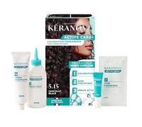 KERANOVE - Coloration Permanente Dermo-Capillaire Sans Ammoniaque - Odeur douce - Kératine végétale et Prébiotiques - 5.15 Chocolat Glacé