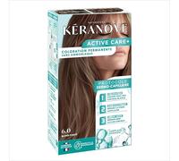 KERANOVE - Coloration Permanente Dermo-Capillaire Sans Ammoniaque - Odeur douce - Kératine végétale et Prébiotiques - 6.0 Blond Foncé