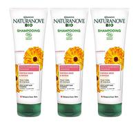 Kéranove Naturanove Bio - Shampooing Douceur Certifié Bio Calendula - Pour Tous Types de Cheveux - 250 ml - Lot de 3