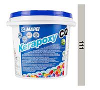 Kerapoxy CQ Malte époxy bi-composant pour joints 3 kg Gris argenté / 111