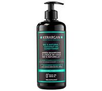 Kerargan - Après-shampoing Hydratant à l'Huile de Coco Pour Cheveux Déshydratés et Abîmés - Hydratation Profonde - Sans sulfate, OGM et huile minérale - 500ml