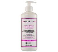 Kerargan - Après-Shampoing Volumisant à la Biotine & Collagène - Pour Cheveux Plats, Fins, Ternes - Hydratant, Renforçant - Sans Sulfate, OGM, Huile Minérale - 500ml